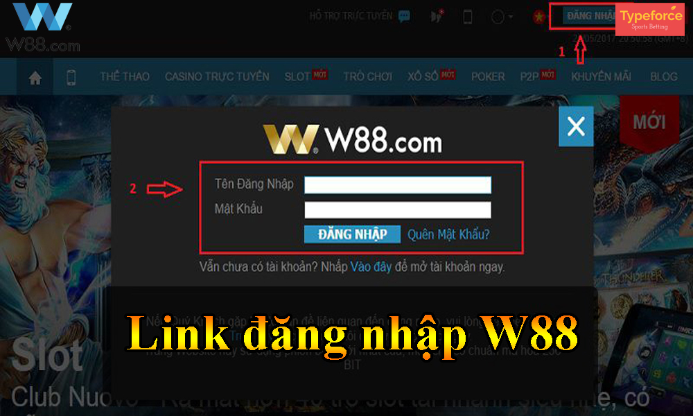 Link đăng nhập W88