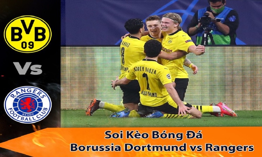 Soi kèo Europa League trận Borussia Dortmund vs Rangers